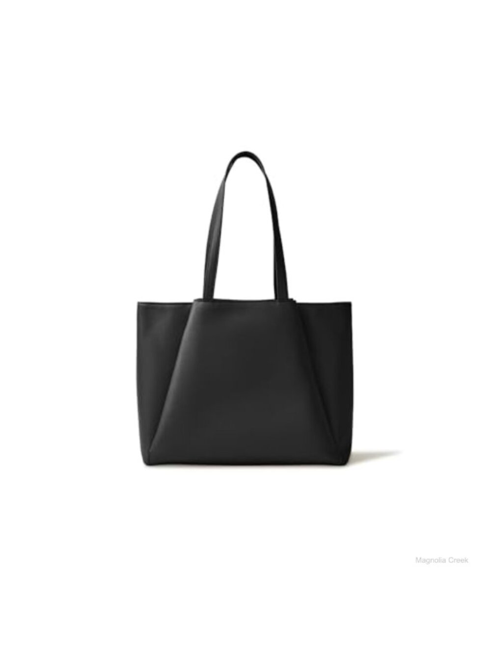 15.6in Laptop Tote Bag PU Leather Work Briefcase Vegan Faux Leather